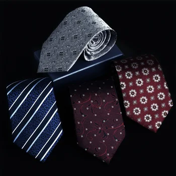 100% Шелковые галстуки для мужчин, роскошные полосатые галстуки Corbatas для делового жениха, 8 см, галстук в японском стиле