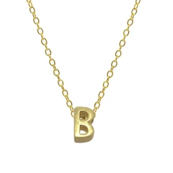 Ожерелье с подвеской в виде буквы A-Z из стерлингового Серебра 925 Пробы CANNER Для женщин, Колье, Ожерелья, Ювелирные украшения, Воротник, плата 925