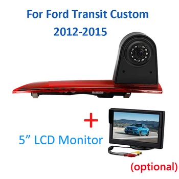 Камера заднего вида Заднего Вида Для Ford Transit Custom 2012 2013 2014 2015 3-й Стоп-Сигнал Автомобиля Парковочная Камера