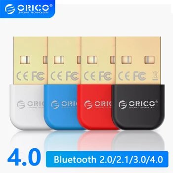 ORICO USB, совместимый с Bluetooth, адаптер-ключ 4.0, Музыкальный аудиоприемник, передатчик для ПК, Компьютерный динамик, Беспроводная мышь