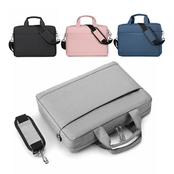 17-дюймовый чехол для ноутбука, мужская сумка-портфель большой емкости через плечо, женская сумка для файлов формата А4, сумка для ноутбука 15'6, сумка для ноутбука