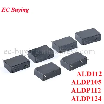 5 шт./лот 5A Реле ALDP105 ALDP112 ALDP124 ALD112 постоянного тока 5 В 12 В 24 В 5A Группа Нормально разомкнутых 4-контактных реле питания Relais