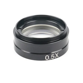 0,5 X Линза Барлоу M42 с резьбовым интерфейсом для объектива камеры промышленного микроскопа Для объектива с креплением 10A C 2X Поля зрения