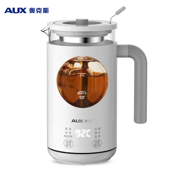 Многофункциональный Электрический чайник AUX 700 мл, бытовой Офисный горшок для сохранения здоровья, светодиодный дисплей, Теплоизоляционный Чайный котел