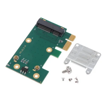 Карта адаптера PCIE-Mini PCIE Эффективная беспроводная сетевая карта Портативный WIFI-адаптер PCI-E Riser Card