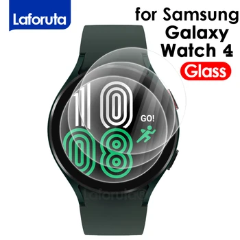 Защитная пленка из закаленного стекла 9H для Samsung Galaxy Watch 4 5 Pro, 40 мм, 44 мм, защитная стеклянная пленка, аксессуары для умных часов