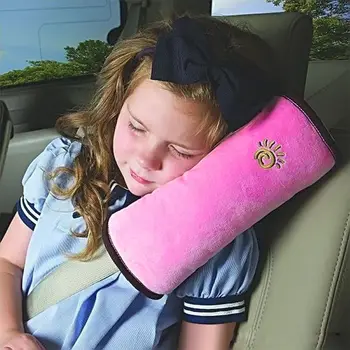 Регулируемая Подушка для автокресла, Уличная Детская подушка, Автомобильный Ремень безопасности, Позиционер для сна, Защитные наплечники