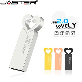 JASTER Мини Водонепроницаемые USB Флэш-накопители 64 ГБ Бесплатный Пользовательский Логотип Флеш-накопитель 32 ГБ 16 ГБ 8 ГБ Креативный Подарок USB-накопитель 4 ГБ Бизнес-Подарок