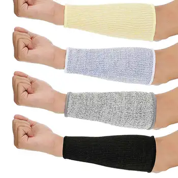 4 Пары рукавов, устойчивых к порезам и ожогам, Рукава для защиты рук и предплечий от тонкой кожи и синяков