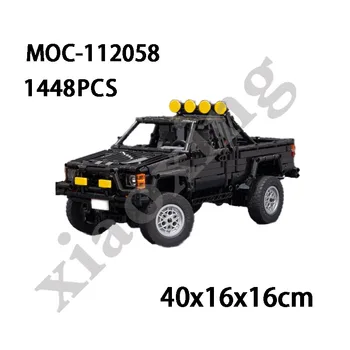 Новый MOC-112058 Super Truck 1448 шт., развивающая игрушка для взрослых, Детская сборка, модель, головоломка, подарок на День рождения, игрушка