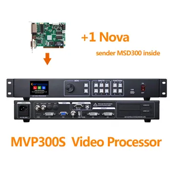 Процессор светодиодного дисплея AMS-MVP300S и карта отправки Nova MSD300 с SDI-входом для камеры HD Live