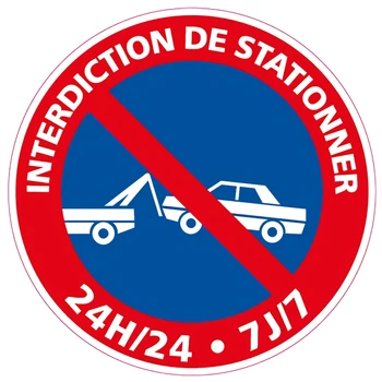 Предупреждающие знаки о парковке и буксировке здесь запрещены, наклейки на знаки парковки, наклейки из ПВХ на автомобиль, багажник, ноутбук, наклейки на дверь багажника