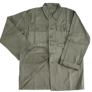 HBT-куртка Армии США, копия Куртки Сухопутных войск Второй мировой войны, рубашка для бега, Мужская тренировочная форма, уличная блузка, Ветровка