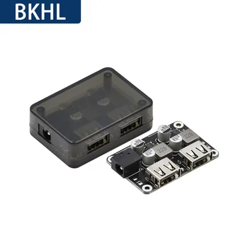 (1 шт./лот) Двойной USB-модуль быстрой зарядки и снижения напряжения 6-30V12V24V для зарядки автомобильного телефона QC3.0 Huawei FCP