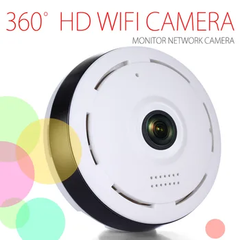 360-Градусная Панорамная мини-Беспроводная Камера Smart IPC Fisheye VR IP Camera 1080P HD Security Home Wifi ip cctv Camera