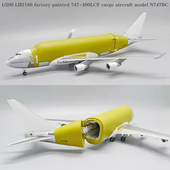 Fine 1/200 LH2166 заводская покраска грузового самолета 747-400LCF модель N747BC из сплава коллекционная модель