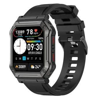 1,91 Дюймовый HD Цветной экран Bluetooth Вызов Смарт-Часы Мужские 100 + Спортивный Режим на открытом Воздухе IP68 Водонепроницаемый Фитнес-трекер smartwatch Man