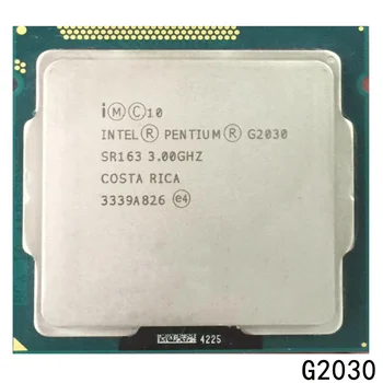 Процессор Intel Pentium G2030, ЦП 3,0 ГГц, LGA1155, 100% рабочий процессор для настольного компьютера