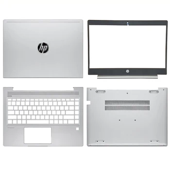 Новый ЖК-дисплей для ноутбука, Задняя крышка/Передняя панель/Подставка для рук/Нижний чехол Для HP ProBook 440 445 445R G6 G7 ZHAN 66 PRO 14 G3, Серебристый