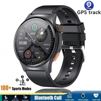2023 GPS Motion Track Новые смарт-часы Мужские ЭКГ Bluetooth Вызов Спортивный браслет NFC Водонепроницаемый Метеорологический монитор Мужские умные часы