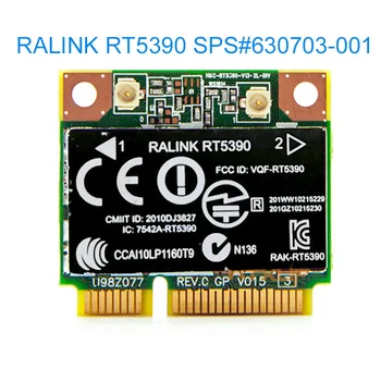 RaLink RT5390 Половина мини PCIe Wlan Беспроводная WIFI карта 150mpbs SPS: 630703-001 для HP G7 CQ57 436 435 431 4230S 4330S оптом