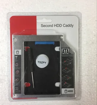 12,7 мм 2-й жесткий диск SATA HDD SSD Caddy Адаптер для Acer Aspire 7741 7741G 7741Z 7741ZG
