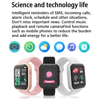 2023 D20L интеллектуальные часы с пульсометром для мужчин и женщин, спортивные, для фитнеса, IOS, Android, Bluetooth, водонепроницаемые часы st