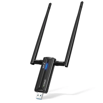 Wi-Fi Маршрутизатор Беспроводной ключ Сетевая карта Игровой WiFi Адаптер Wifi6E Внешняя Антенна Беспроводной USB3.0 Адаптер повторитель сигнала