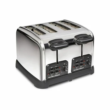 Классический тостер на 4 штуки с технологией Sure-Toast - Нержавеющая сталь