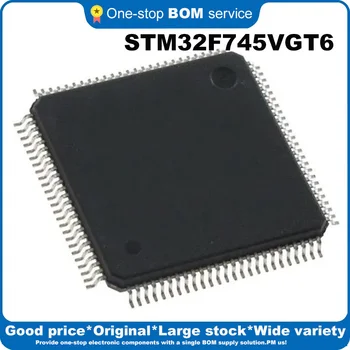 STM32F745VGT6 ARM микроконтроллеры-высокопроизводительный микроконтроллер MCU и DSP FPU, ARM Cortex-M7 MCU со флэш-памятью объемом 1 Мбайт, процессор 216 МГц, Art Ac, MOQ 1шт