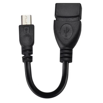 Кабель-адаптер USB 2.0 A для женщин и Micro B для мужчин, кабель-адаптер Micro USB для даты OTG
