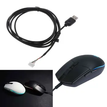 Прочный USB-кабель для мыши Линии для мыши Logitech G102 G PRO Проводной кабель для мыши PXPA