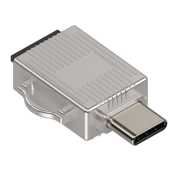 Устройство чтения мобильных карт Type-C USB3.0 для высокоскоростного чтения карт памяти TF, адаптер для чтения карт OTG, портативное устройство чтения карт