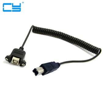3 фута 100 см USB 2.0 B Тип USB-B от мужчины к женщине Удлинительный кабель для принтера, сканера и жесткого диска